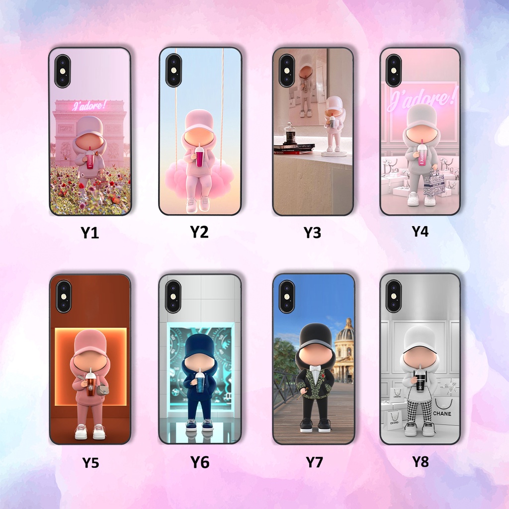 ỐP LƯNG IPHONE X/XS/XR/XSMAX ỐP Lưng Leo&amp;Stepk-Kid cup sculpture cute baby