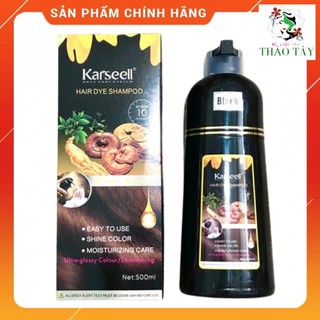 Dầu gội phủ bạc karseell 500ml- chai