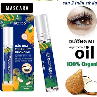 DẦU DỪA NGUYÊN CHẤT DƯỠNG MI VIETCOCO - 10ML