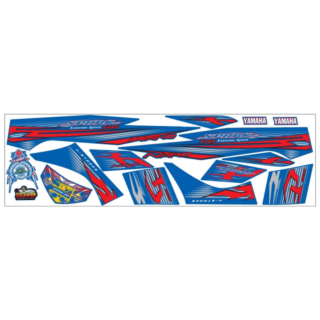 TEM NANO V2 DÁN CHO XE SIRIUS