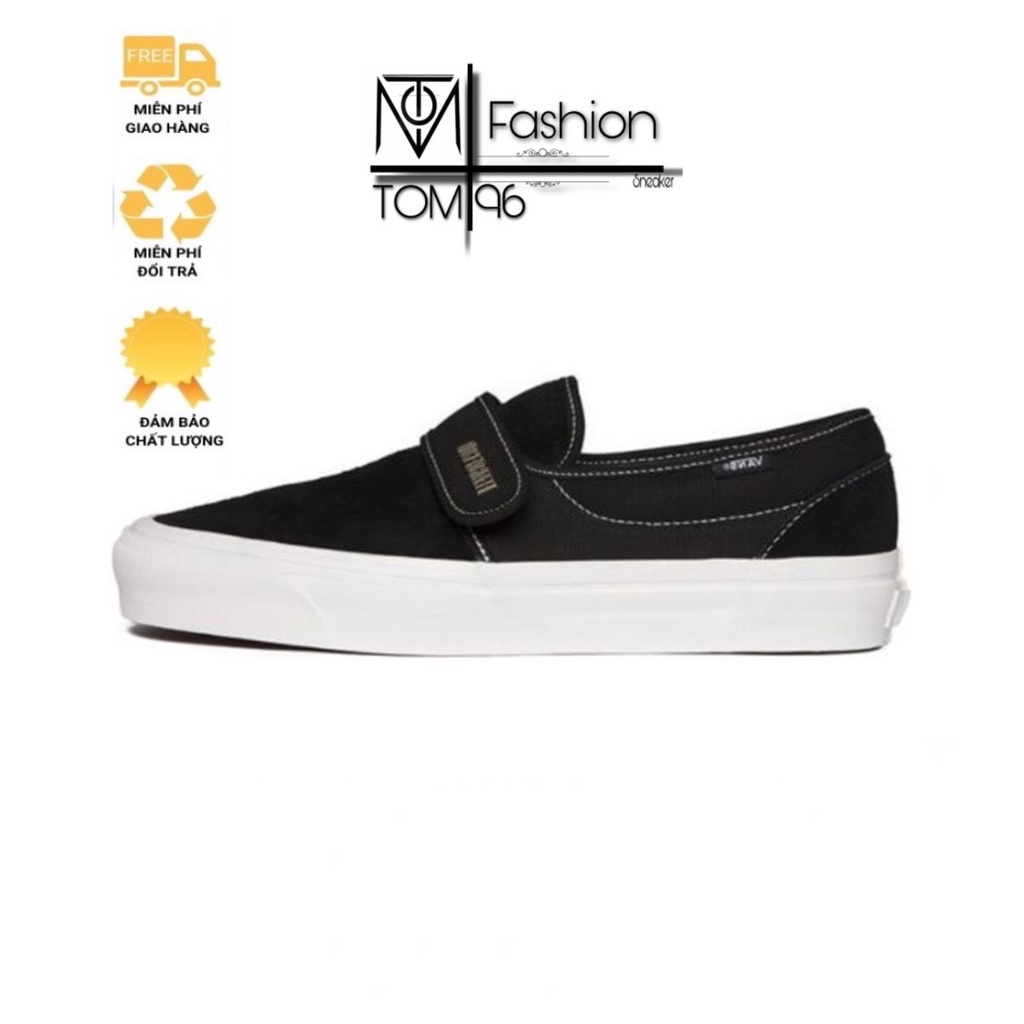Giày vans fog slip on đen hàng cao cấp,vans Classic Slip On Fear of God black 2022.