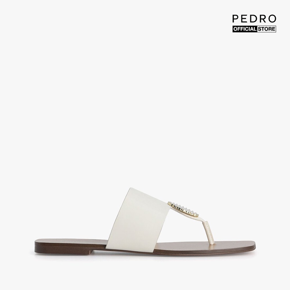 PEDRO - Giày sandal nữ xỏ ngón phối quai ngang thời trang PW1-65490156-41