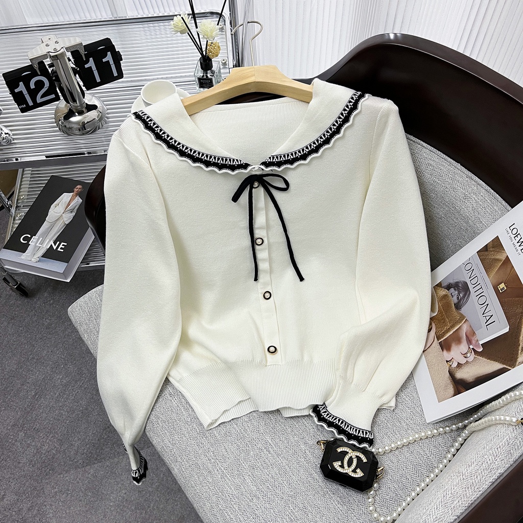 Áo Khoác Len Thu Đông Thoải Mái Mới Cho Nữ