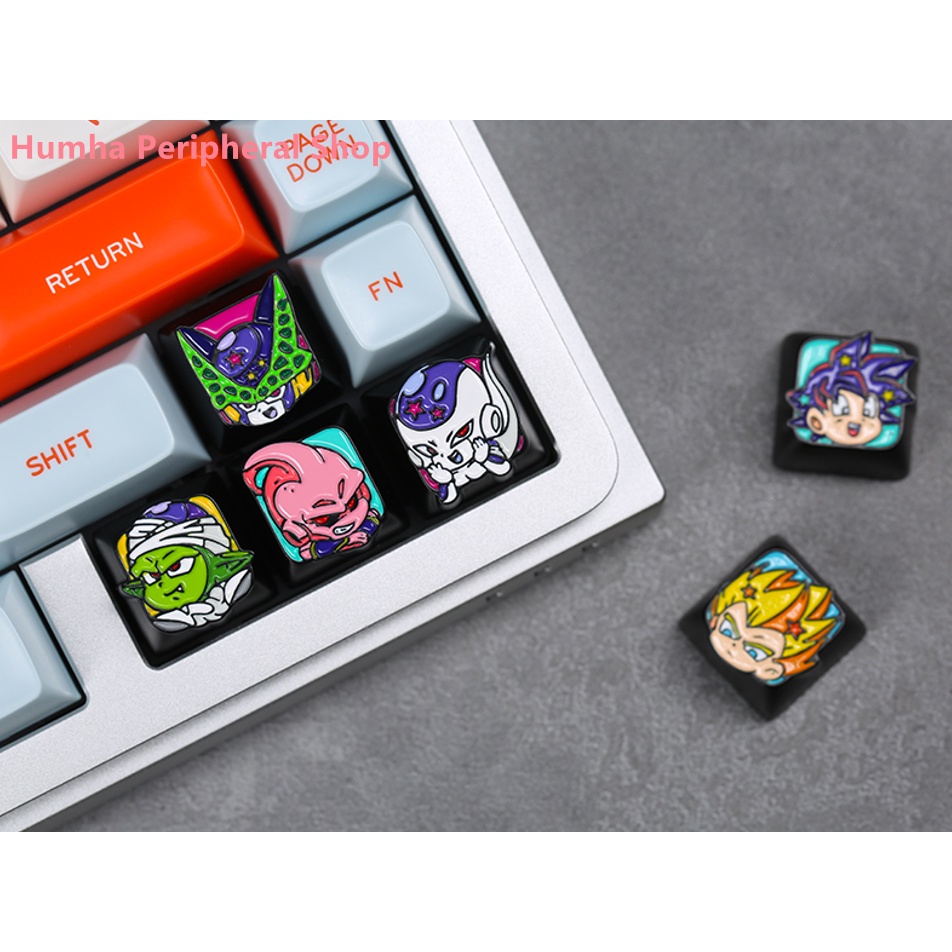 Humha Artisan Bàn Phím Cơ Chủ Đề Dragonballll Cherry profile Cá Tính