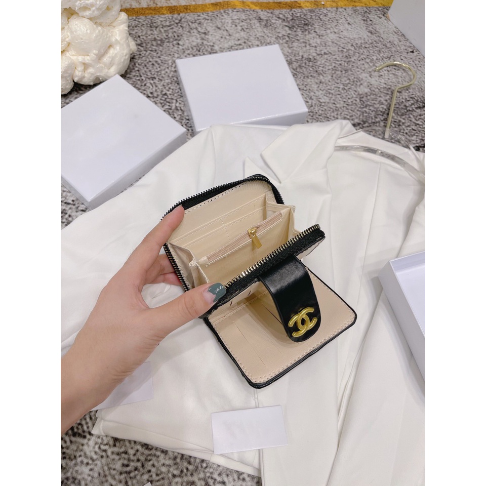 Ví nữ đẹp full box giá rẻ cầm tay mini nhỏ gọn dễ thương cute nhiều ngăn bỏ túi thời trang VN46