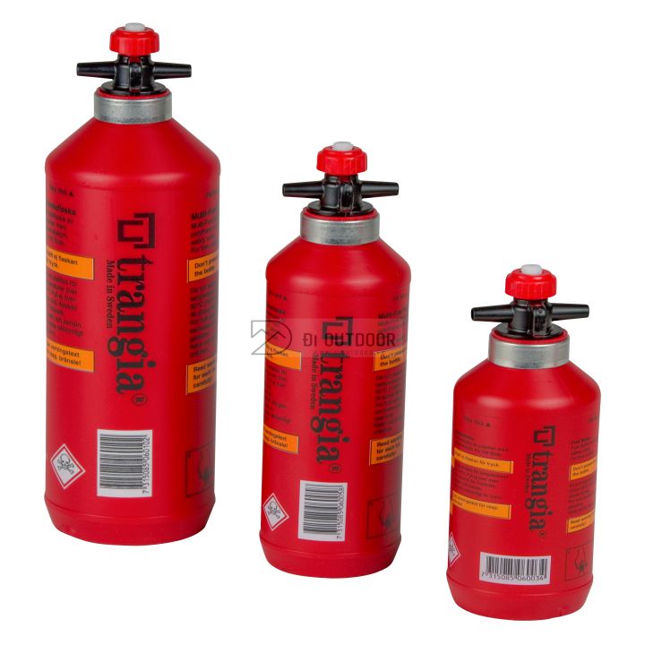 Bình Đựng Nhiên Liệu Lỏng Trangia Fuel Bottle 500ml- 1000ml