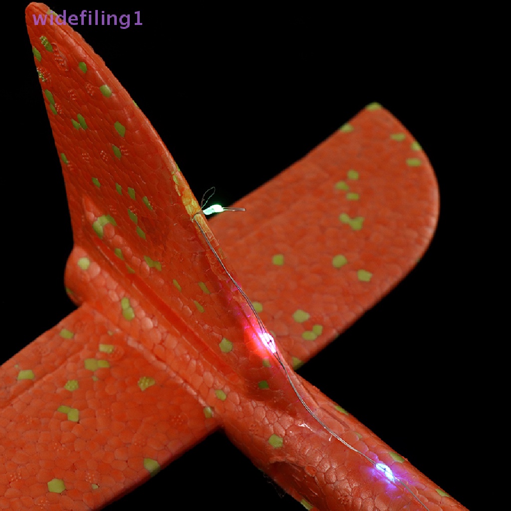 Máy Bay Đồ Chơi Bằng Mút Xốp Lớn 1 48CM Có Đèn LED Dành Cho Bé Trai