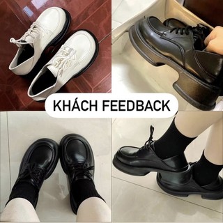 (Order-Ảnh thật) Giày Oxford Đạp Gót Đế 4CM G446