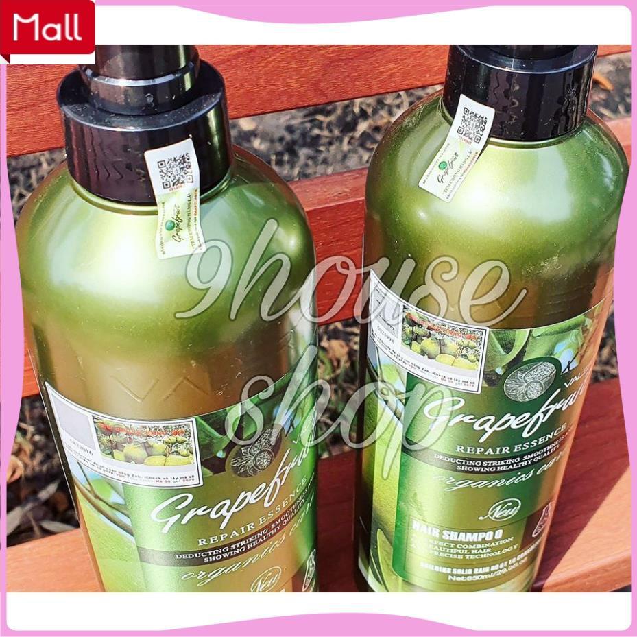 DẦU GỘI BƯỞI - DẦU XẢ BƯỞI GRAPEFRUIT PLUS CHỐNG RỤNG TÓC PHỤC HỒI HƯ TỔN 850ML CHÍNH HÃNG _Shopee Mall
