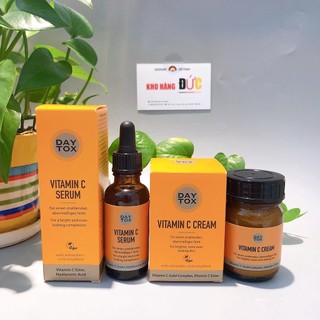 Daytox vitamin c - serum dưỡng da và kem ngày hàng nội địa đức