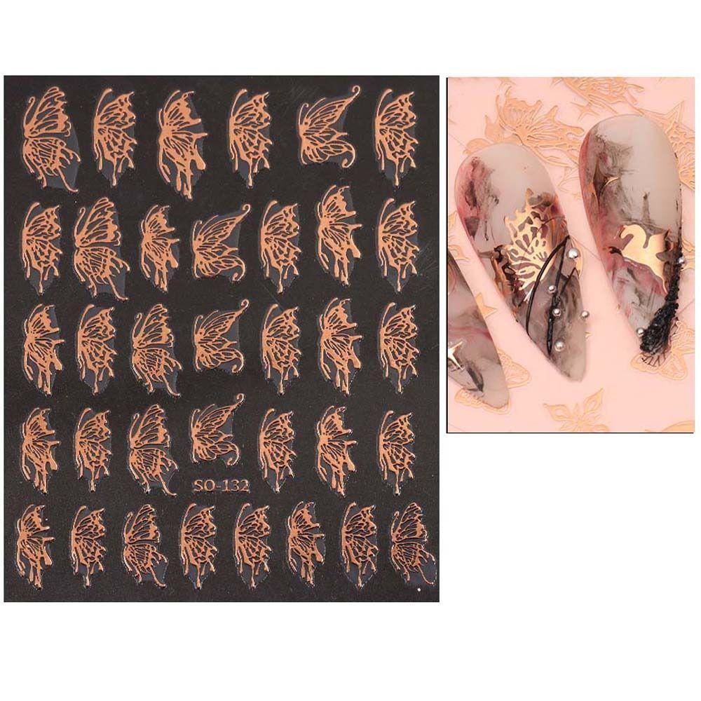 Hình Dán Trang Trí Móng Tay Tự Dính Họa Tiết Hoa Hồng Mặt Trăng Dành Cho|Phụ Kiện Trang Trí Móng Tay Nghệ Thuật