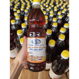 1 Chai Nước Mắm Cốt Cá Cơm (Nước Mắm Nhỉ) 35N Ba Làng Thanh Hoá
