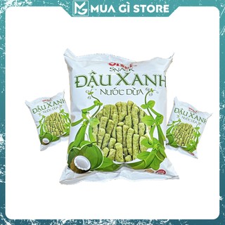 Bim Bim Oishi đậu xanh gói 14gr, Bịch 10 gói Bim bim đậu xanh, Oishi, Giao tốc hỏa tốc Hà Nội