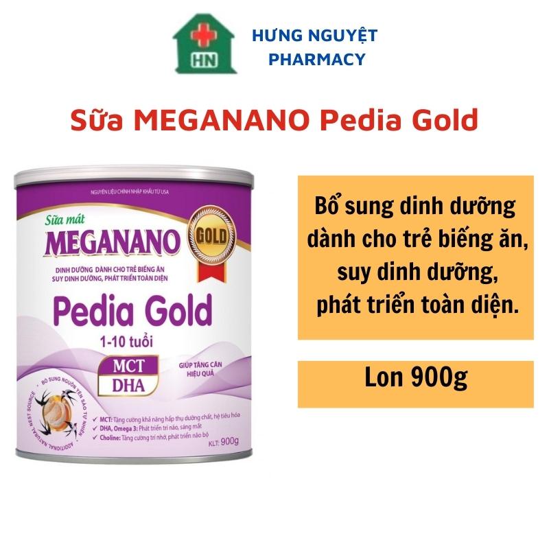 Sữa bột MEGANANO PEDIA Gold 1-10 tuổi dành cho trẻ biếng ăn phát triển toàn diện