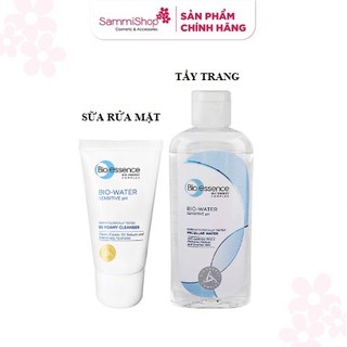 Combo Bio-essence Nước tẩy trang Bio-water micellar water + srm B5 50%