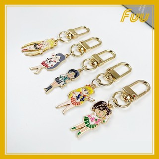 Móc chìa khóa Thủy Thủ Mặt Trăng (Sailor Moon) mẫu 3