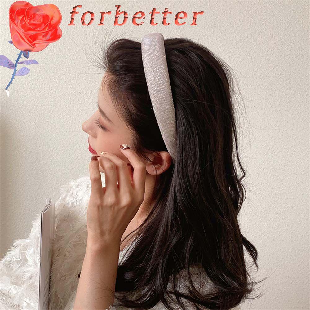 Băng Đô Cài Tóc Bằng Xốp Nhiều Màu Sắc Dễ Thương Phong Cách Hàn Quốc Cho Nữ