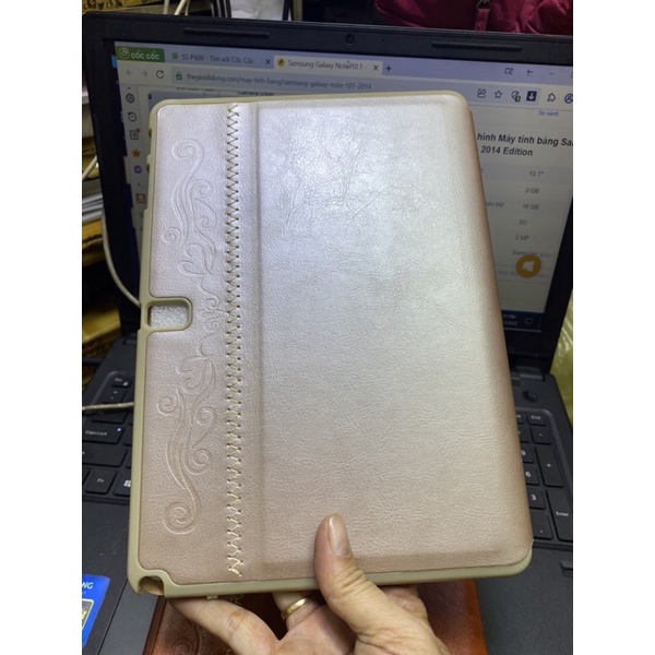 Bao da Máy tính bảng Samsung Note 10.1 inch 2014 màu kaku thời trang .