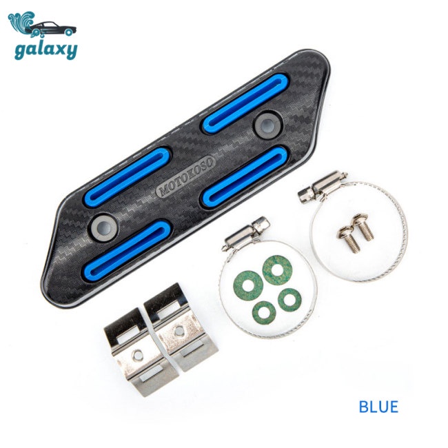Galaxy Tấm Cách Nhiệt Bảo Vệ Ống Xả Xe Máy Chống Bỏng Phong Cách Retro