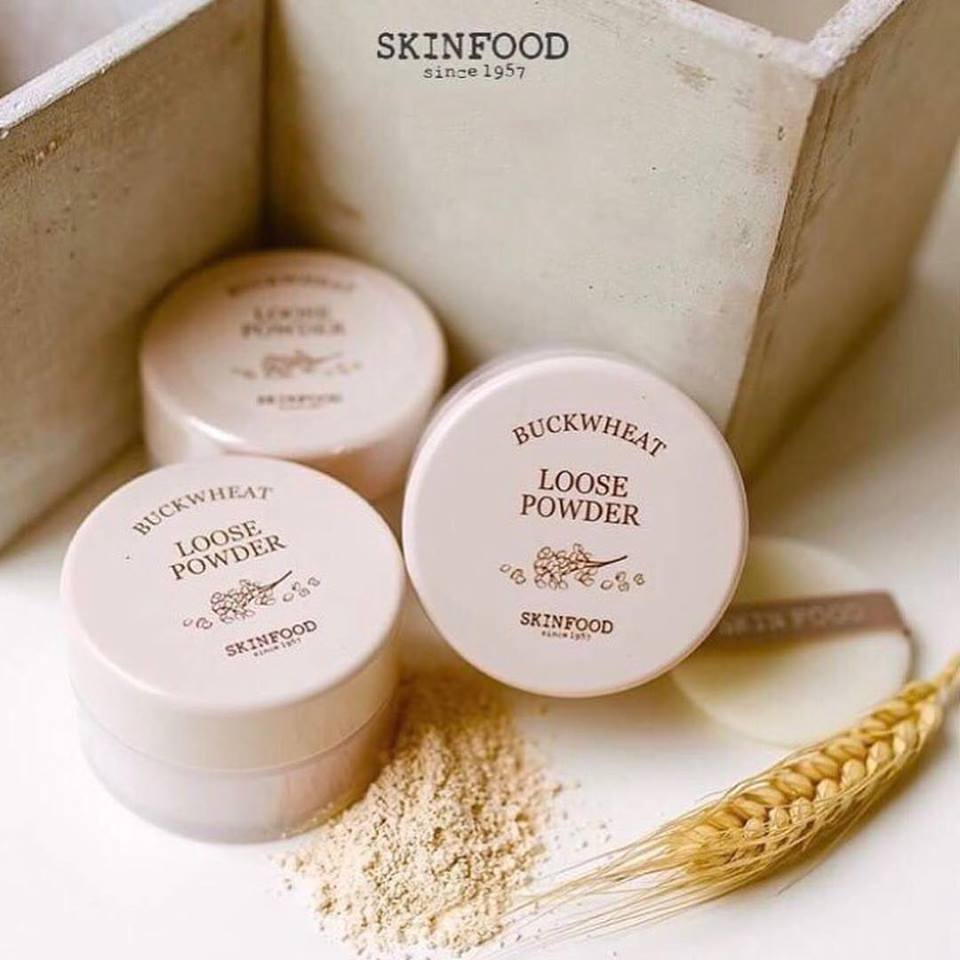 Phấn Phủ Kiều Mạch SkinFood Buckwheat Loose Powder - Ninishop