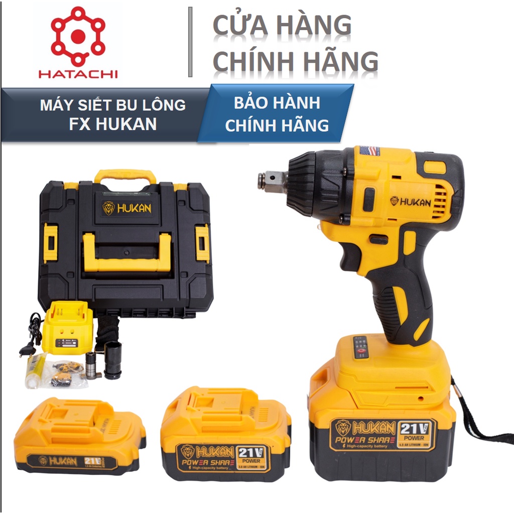 Máy siết bulong hero hukan - mở ốc bulong - bắt vít - khoan gỗ khoan sắt khoan tường