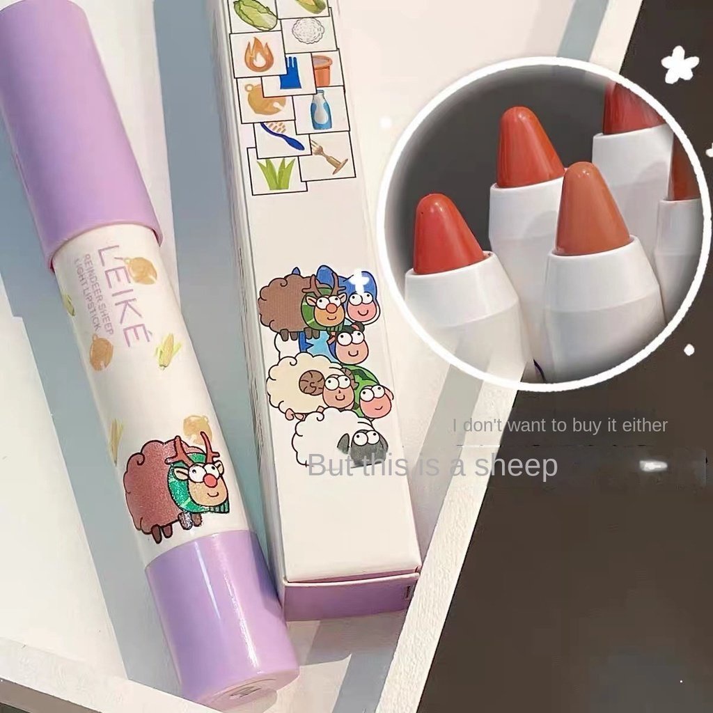 Son Môi Bút Chì Hiệu Ứng Lì Dưỡng Ẩm Không Dễ Phai Màu