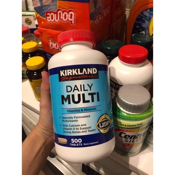 Viên Uống Bổ Sung Vitamin Kirkland Daily Multi Vitamins