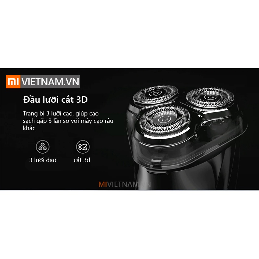 CHÍNH HÃNG - Máy Cạo Râu Enchen BlackStone 3 - FullBox