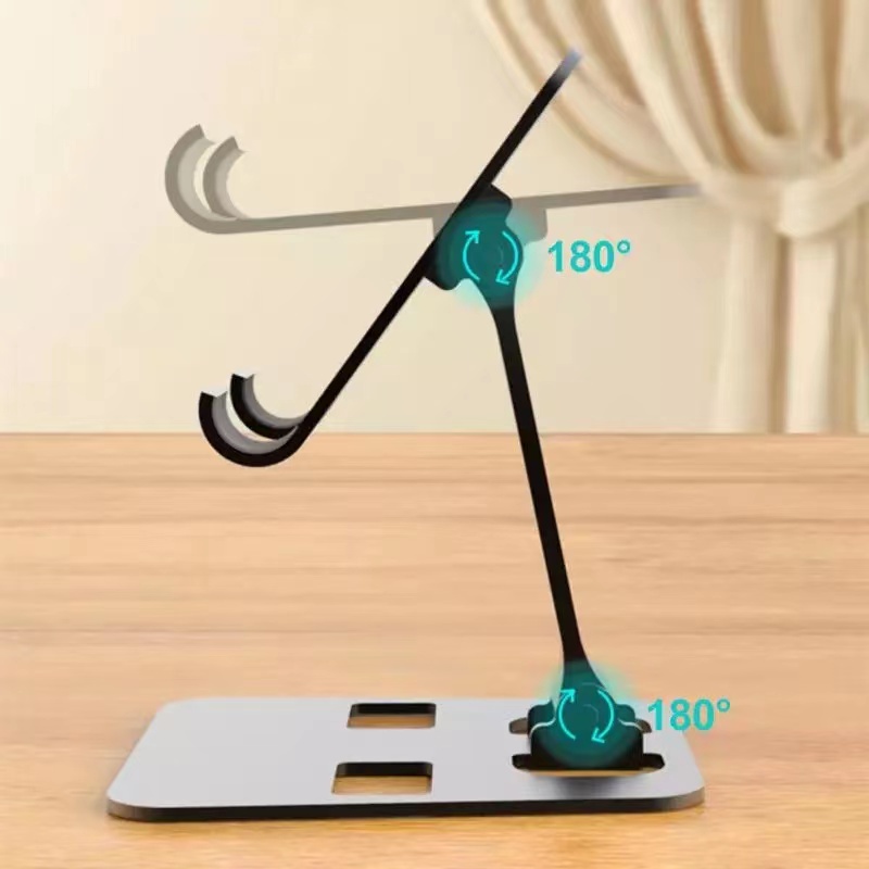 Giá Đỡ Điện Thoại Bằng Hợp Kim Nhôm Có Thể Gấp Gọn Tiện Dụng