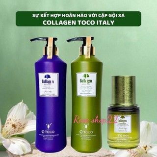 Toco Dầu Gội Xả Phục Hồi Kích Mọc Tóc Toco Collagen 785ML