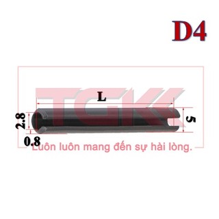 Chốt định vị vòng hở D4