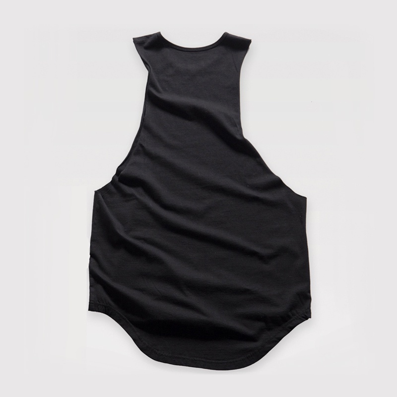 Áo Ba Lỗ Thể Thao Chất Liệu Cotton Co Giãn Thời Trang Năng Động Cho Nam