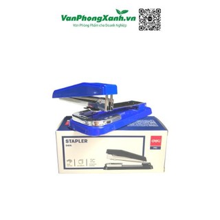 Dập ghim xoay chiều Deli 0414 (25 tờ, đạn 24/6) (Cái)