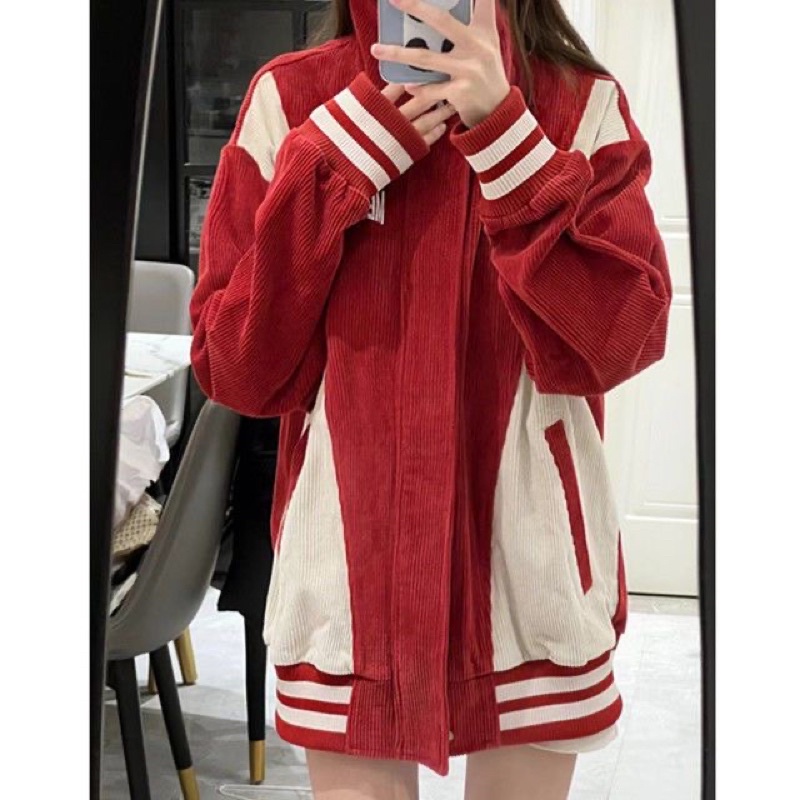 ÁO KHOÁC NHUNG TĂM 2 LỚP DÀY DẶN PHONG CÁCH UNISEX