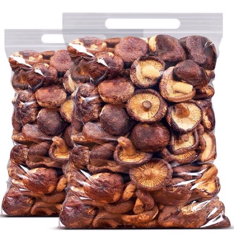 Nấm hương sấy giòn loại 1 thơm ngon 250g - Hoa quả sấy Lenmart