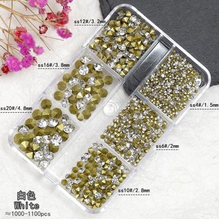 Đá chân nhọn đính móng / trang trí nail