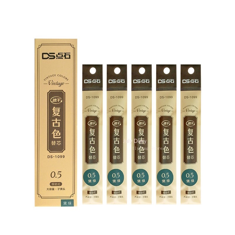 Bút Mực Gel 0.5mm 20 Màu Phong Cách Vintage
