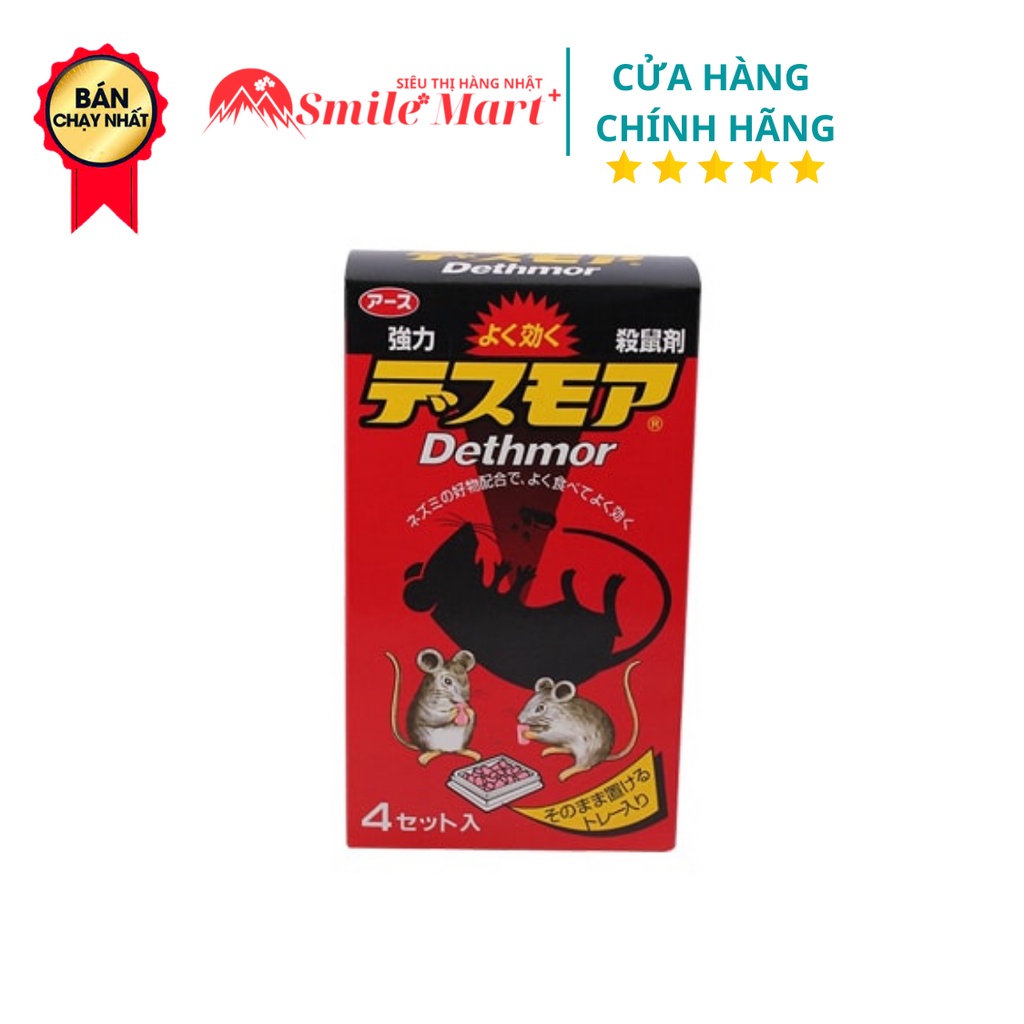 Thuốc diệt chuột Dethmor nội địa Nhật bản
