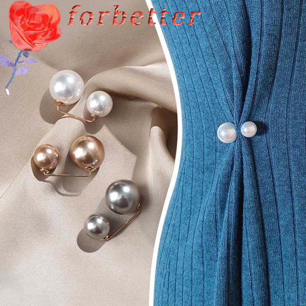 Trâm gài áo đính ngọc trai nhân tạo thời trang lãng mạn cho nữ