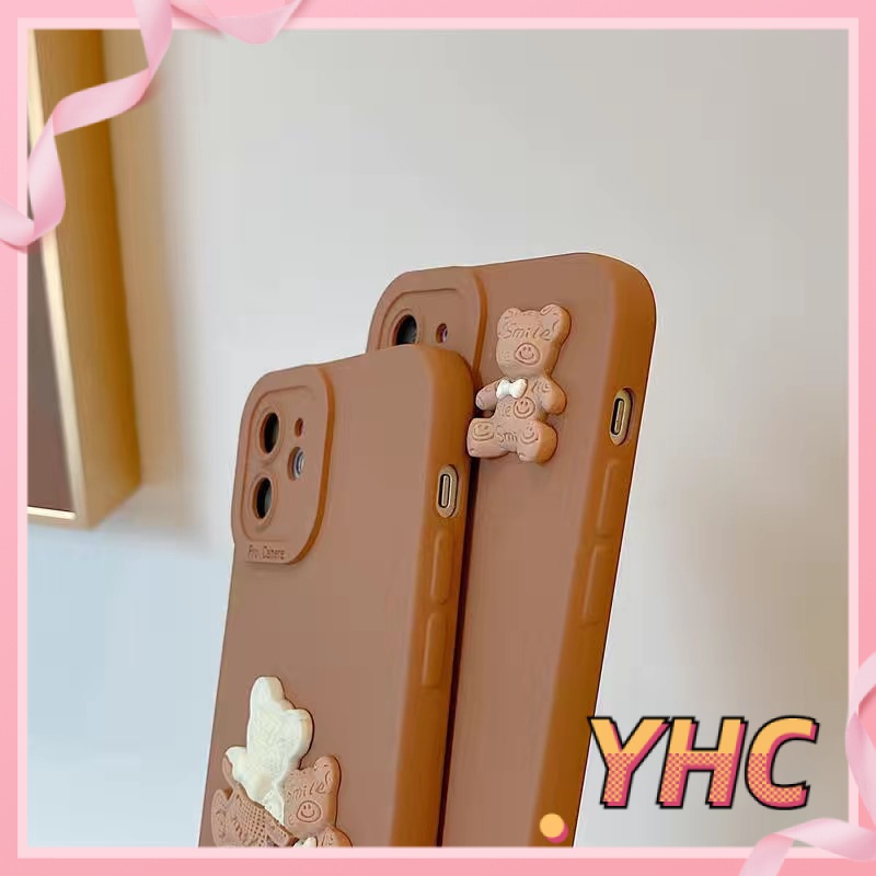 ốp iphone Hình Gấu 3d tương thích iPhone 6splus 7 7plus 8 8plus X XS XSMAX 11 12 Pro Max Plus Promax-041