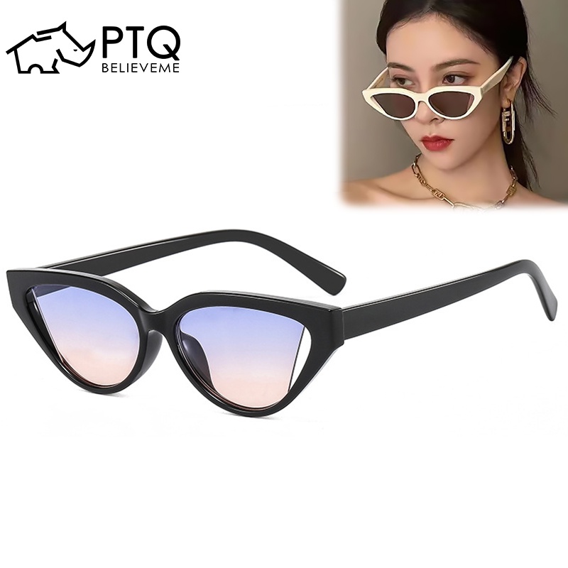 Kính Mát Mắt Mèo Thời Trang Âu Mỹ 2022 Chống Tia UV400 PTQ Dành Cho Nam Và Nữ