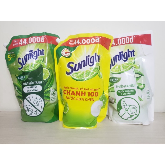 Nước Rửa Chén Sunlight Túi 3.5kg