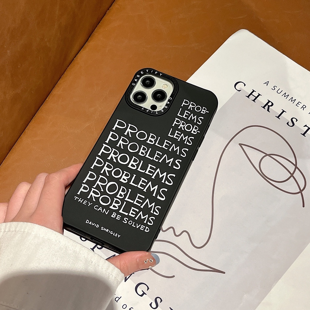 Ốp Điện Thoại Mềm in Chữ Cho iPhone14ProMax iP12Pro iPhone11 12Promax 13Promax 112 13