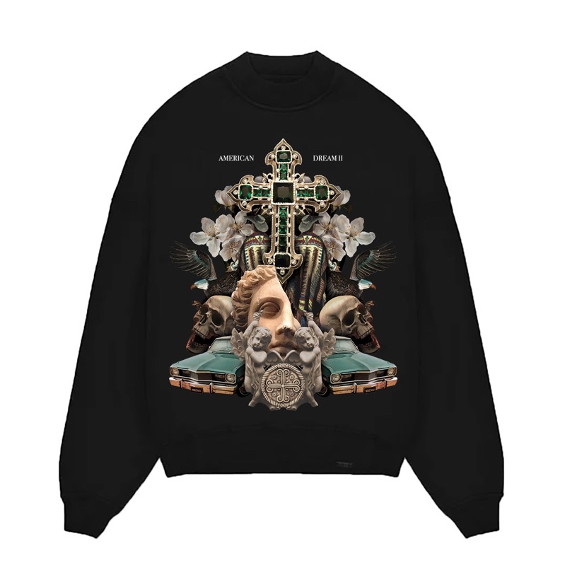 Áo nỉ chính hãng Mikenco AMERICAN DREAM SWEATER