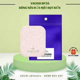 [Authenic] Bông rửa mặt bọt biển Vacosi - BP26