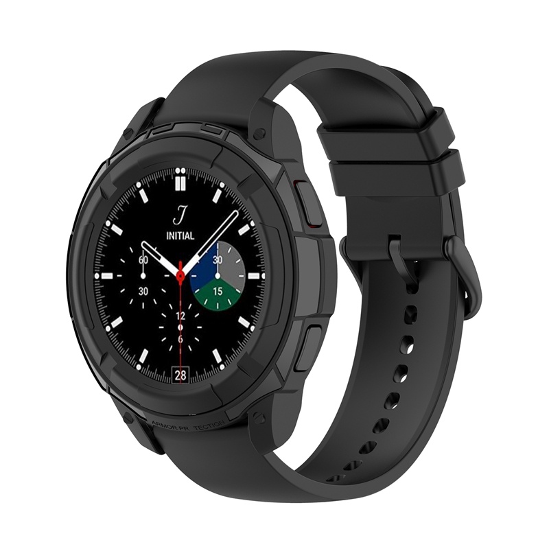 Ốp Bảo Vệ Bằng Silicon Mềm Cho Đồng Hồ Samsung Galaxy Watch 4 Classic 42mm 46mm