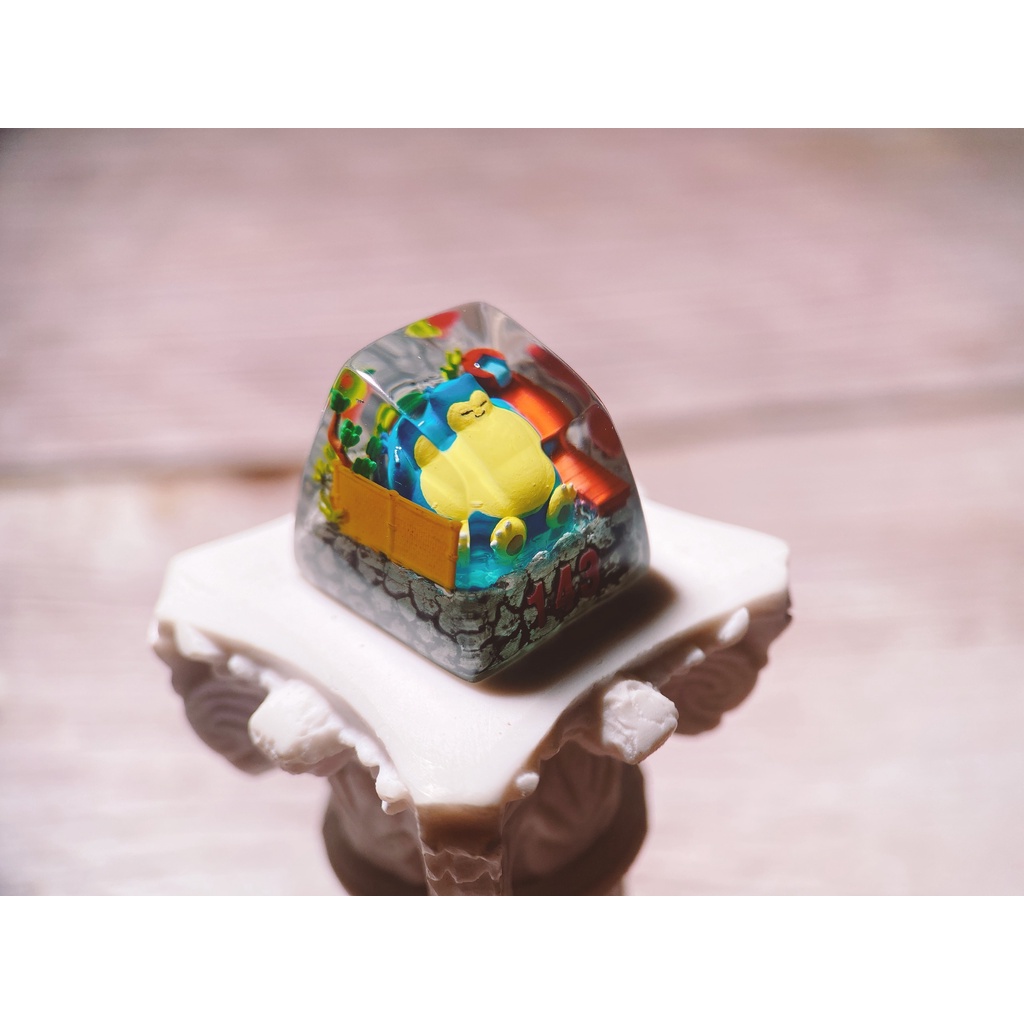 Snorlax Keycap resin pokemon - nút bàn phím cơ - artisan