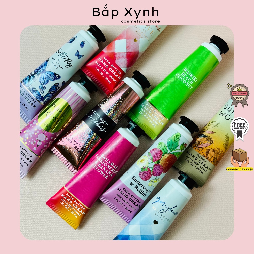 Kem dưỡng da tay làm mềm, mịn, cấp ẩm cho da chính hãng Bath and Body Works Mỹ