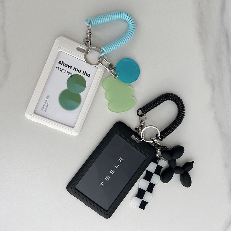 Ví Đựng Thẻ ID Hai Mặt Họa Tiết Tươi Mới Nhỏ Nhắn Bảo Vệ Chìa Khóa Instagram Cho Học Sinh / Truy Cập Thẻ ID