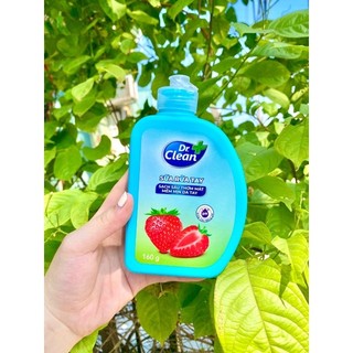 Nước rửa tay Dr Clean 160g bổ sung sữa dưỡng bảo vệ da